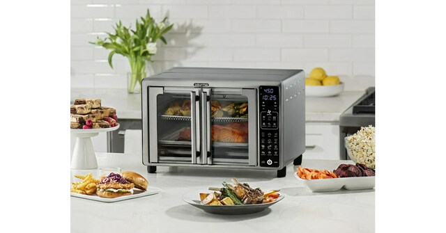Digital French Door Air Fryer Toaster Oven