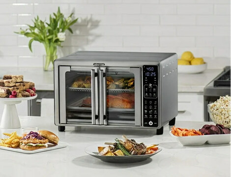 Gourmia Adds New Stainless Steel Digital Toaster Oven Air Fryer