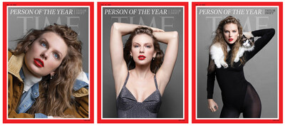 The TIME Person of the Year issue features 3 worldwide covers of Taylor Swift, photographed by Inez and Vinoodh for TIME.