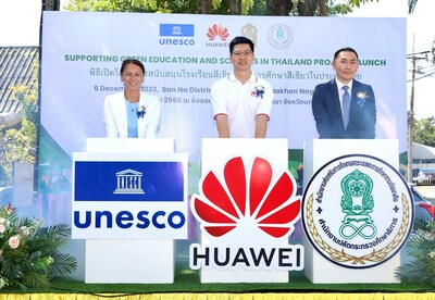 Huawei, la UNESCO y el Ministerio de Educación lanzan una iniciativa de educación ecológica para impulsar la acción climática en Tailandia