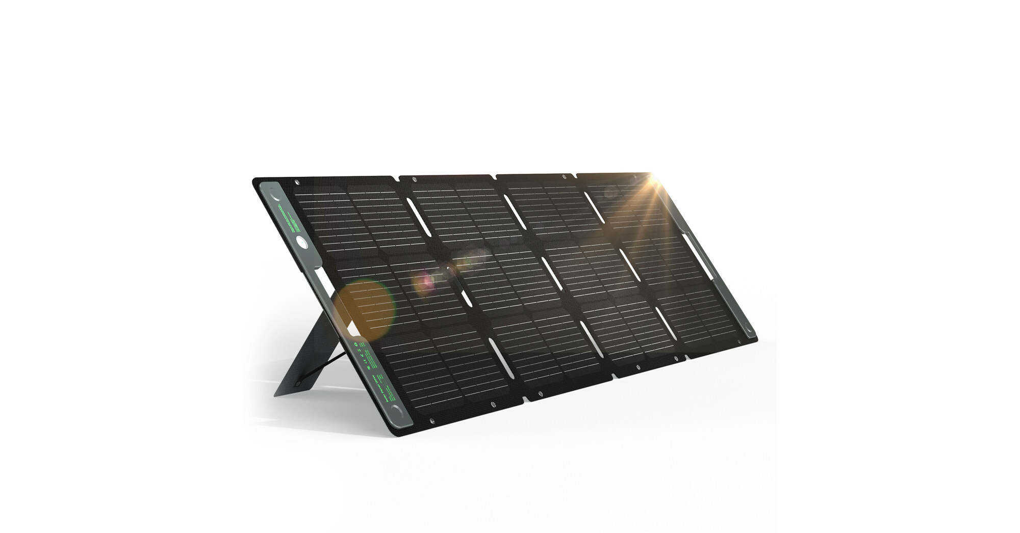 Collapsible 18 Led Portable Solar Camping Lantern (Green) - GEECR
