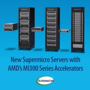 A Supermicro amplia as soluções de IA e GPU de rack em escala com suporte para os aceleradores