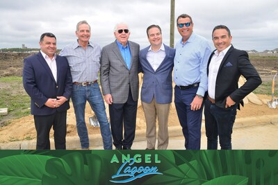 Crystal Lagoons and Lagoon Development Company executives at the launch of the Angel Lagoon project