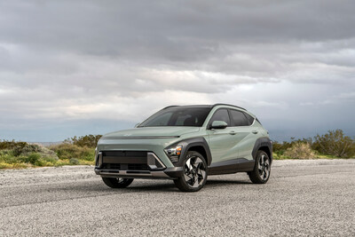 The 2024 Hyundai Kona Limited is photographed near Yucca Valley, Calif. on Mar. 15, 2023