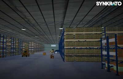 Synkrato Warehouse Digital Twin View