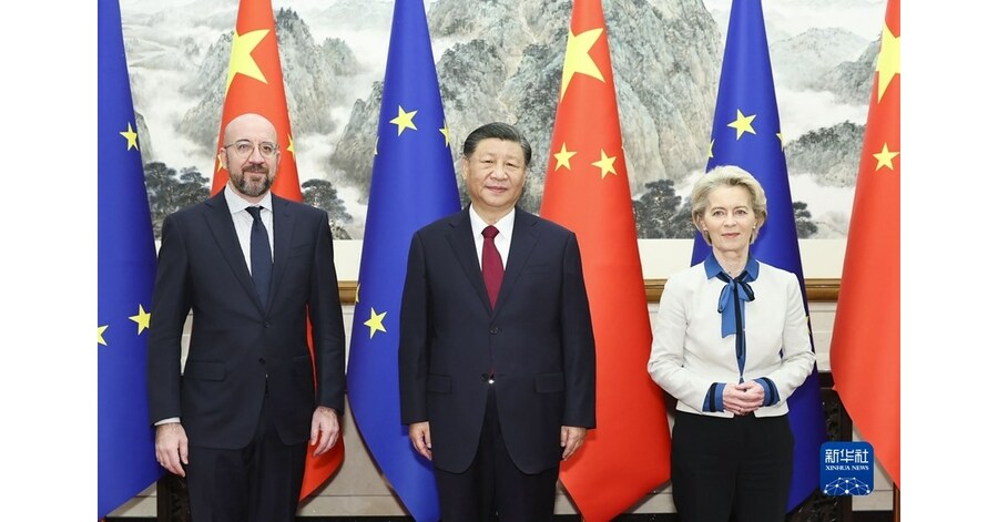 Xi Jinping trifft EU-Spitzenpolitiker