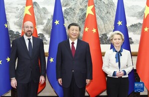 Xi Jinping trifft EU-Spitzenpolitiker
