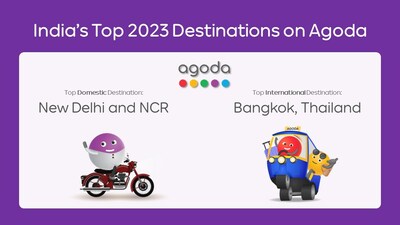 India’s Top 2023 Destinations on Agoda Credit: Agoda