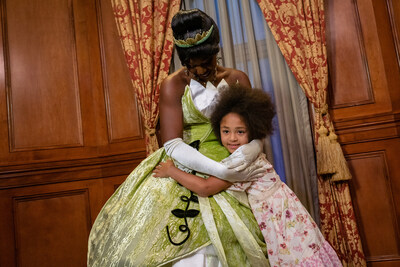 Global tennis star and fashion icon Serena Williams serves up a magical day with endless excitement during a visit to Walt Disney World Resort in Lake Buena Vista, Fla. with her family. (Steven Diaz, photographer)