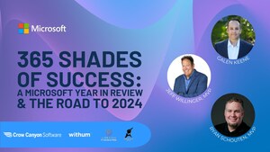 Crow Canyon Software Hosts Free Webinar "365 Shades of Success: A Microsoft Year in Review and the Road to 2024"
