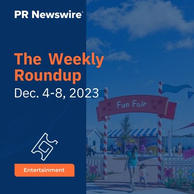 PR Newswire Weekly Entertainment Press Release Roundup, Dec. 4-8, 2023. Photo provided by Merlin Entertainments. https://prn.to/3NjlXsu