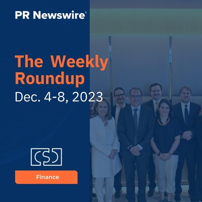 PR Newswire Weekly Finance Press Release Roundup, Dec. 4-8, 2023. Photo provided by IDB Invest. https://prn.to/46OJBDS