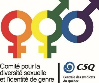 Logo Comit pour la diversit sexuelle et l'identit de genre (CSQ) (Groupe CNW/Comit pour la diversit sexuelle et l'identit de genre)