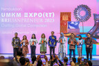 Prezident Joko Widodo ocenil na zahájení výstavy UMKM EXPO(RT) BRILIANPRENEUR 2023 podporu BRI při rozvoji malých a středních podniků