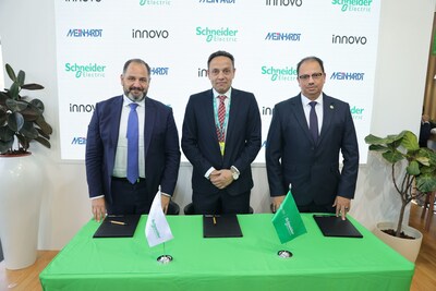Meinhardt Mena, Innovo and Schneider Electric signed (MoU) to drive sustainability energy practices in the UAE