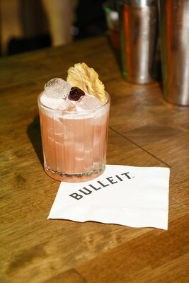 'Jungle Love' cocktail at The Bulleit Pioneer Project Celebration in Miami.