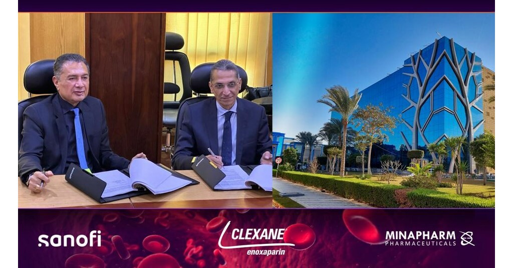 Sanofi and Minapharm Sign an Exclusive Agreement for Localizing the manufacture of Clexane&reg;