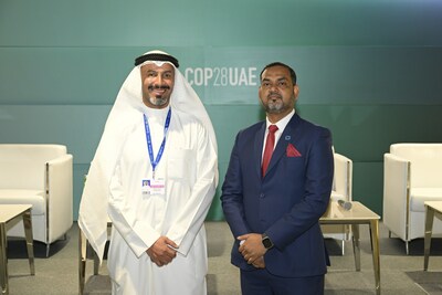 EnerTech Holding Company and Aqua Bridge Group announce joint venture at COP28, signed by Mr. Mohammed Aldowaisan, Senior Manager of Investments and Development at EnerTech Holding Company, and Mr.Mohammad Tabish, Chief Executive Officer of Aqua Bridge Group.