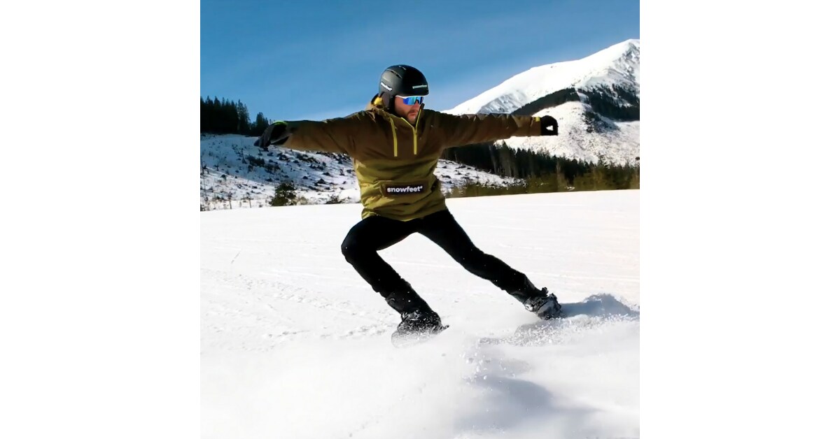 Mini Ski Skates, Adjustable Short Mini Ski Skates, Outdoor Ski Shoes Winter  Sport Skiing Equipment for Cross-Country Skiing, Ice Skating, Forest