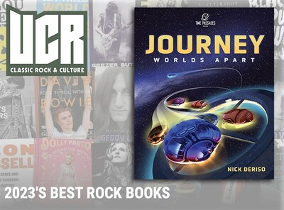 JOURNEY: WORLDS APART named one of the Best Rock Books of 2023.