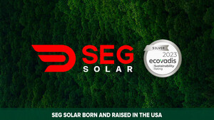 SEG Solar reçoit la médaille d'argent du classement EcoVadis sur la RSE