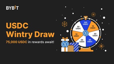 Earn Big This Winter: Bybit and USDC’s Wintry Draw Offers Exciting Rewards (PRNewsfoto/Bybit)