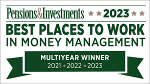 Richard Bernstein Advisors (RBA) Awarded "Best Places to Work in Money Management" by Pensions &amp; Investments