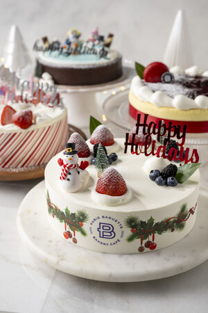 The Sweetest Season of the Year Arrives at Paris Baguette with Festive Artisanal Cakes