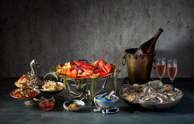 The Seafood Tower at Grand Wailea's Humuhumunukunukuāpuaʻa