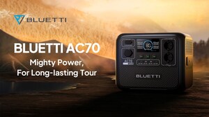 BLUETTI lanza la central eléctrica portátil AC70 en Europa