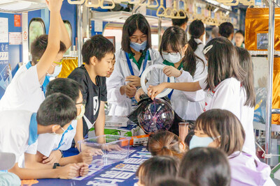 The 2023 Taiwan Science Circle Island Train initiative fosters creativity and practical skills in Taiwanese elementary school students.