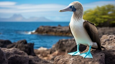 Blue-footed Booby, Galapagos Islands