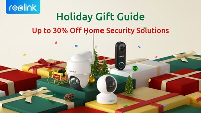 Reolink holiday sales offer up to 30% off on smart home security cameras and systems.