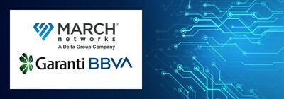 March Networks and Garanti BBVA (CNW Group/MARCH NETWORKS CORPORATION)