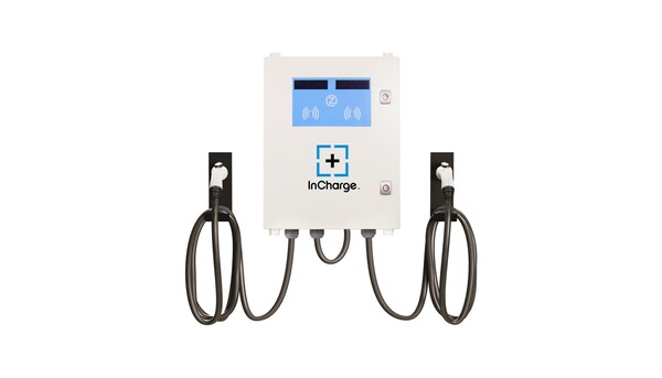 The Dual ICE-80A charger is a state-of-the-art Level 2 charging solution for fleets.