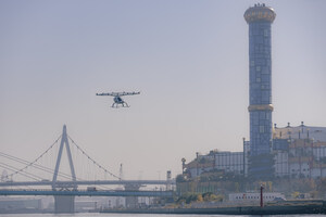 Volocopter séduit les jeunes avec son premier vol à Osaka et Hyogo