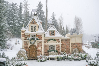 The Ultimate Kids’ Playhouse Castle, in partnership with Make-A-Wish® (CNW Group/Fairmont Hotels & Resorts)