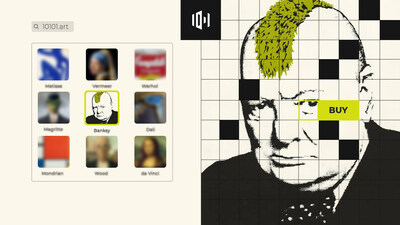 Art tokenization platform 10101.art launches Banksy sale and gears