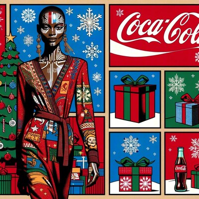 Supermodel and inclusivity advocate, Winnie Harlow, is leveraging the power of AI to create inclusive holiday cards for friends and family across the world, with Coca-Cola’s Create Real Magic tool, and encourages people to create their own unique cards.
