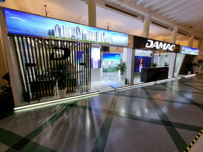 The DAMAC International stand at Shanghai’s prestigious Luxury Property Showcase (LPS)