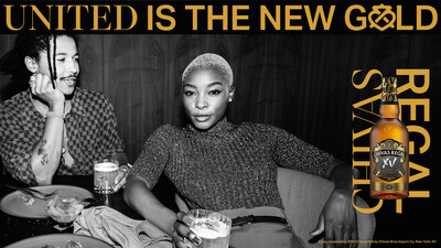United is the New Gold is a celebration of the wealth of togetherness: honoring the dynamic of power couples and encouraging them to take a moment to celebrate how far they’ve come by sharing a Chivas during Golden Hour.