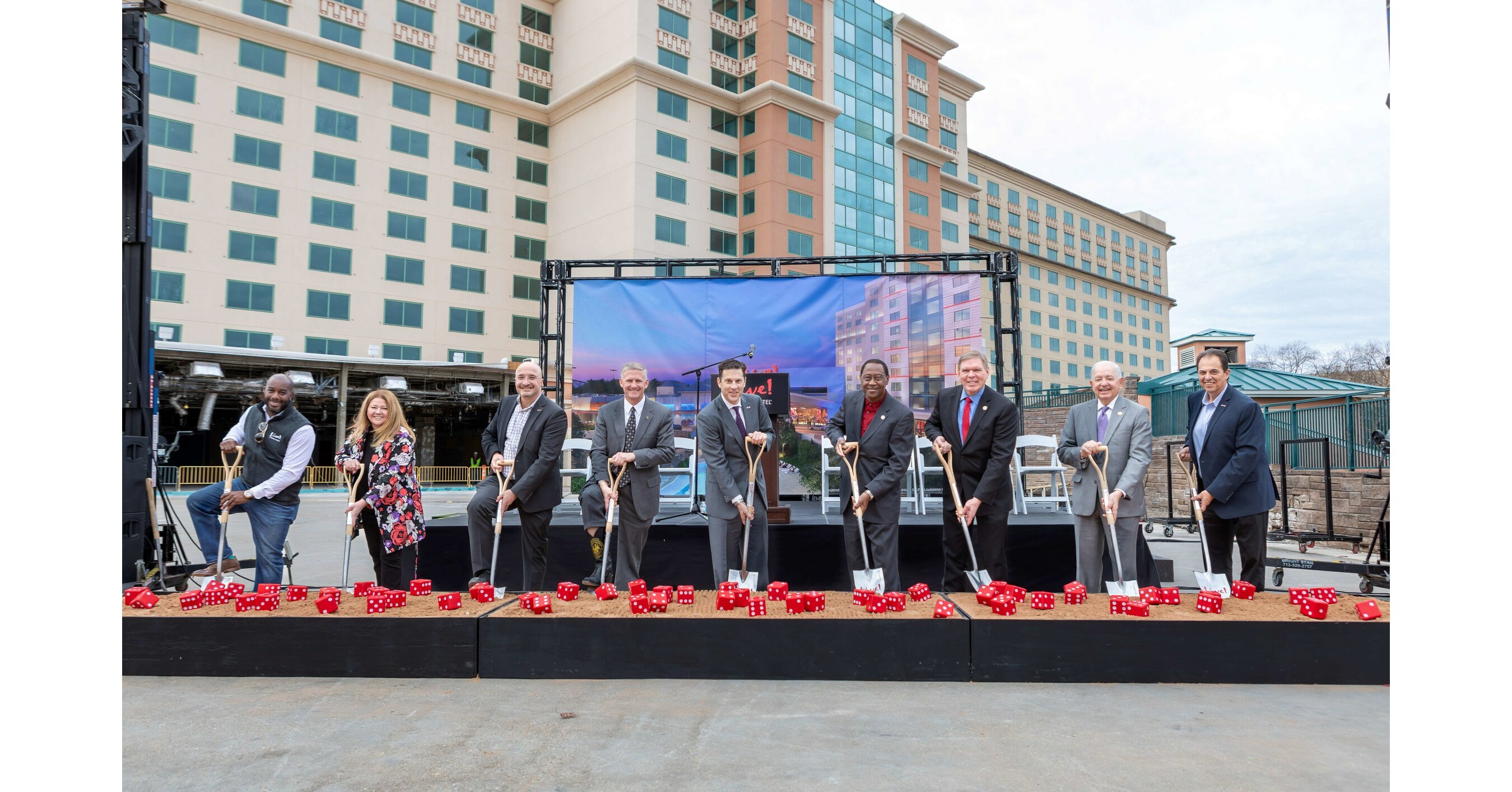 THE CORDISH COMPANIES BREAKS GROUND ON NEW $270+ MILLION LIVE! CASINO &  HOTEL LOUISIANA