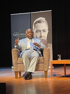Bahamian Prime Minister lays climate truth on the line in 17th annual McCarthy Lecture