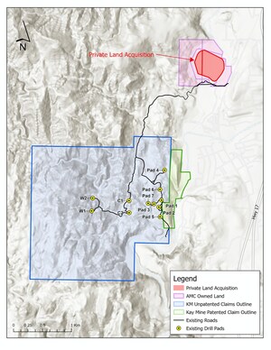 Arizona Metals Corp Completes Acquisition of Additional Private Lands at its Kay Mine Project