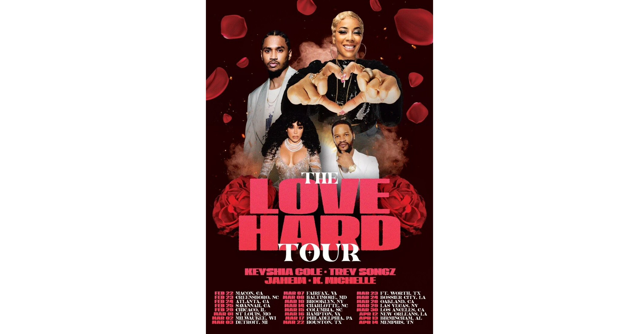 Keyshia Cole Headlines 'Love Hard' Tour With R&B Icon Trey Songz