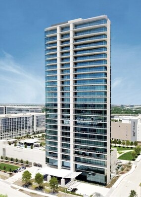 Windrose Tower in Plano's Legacy West Development