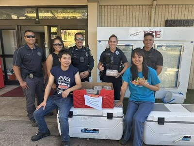 L&L Honokowai delivers meals to Maui's first responders