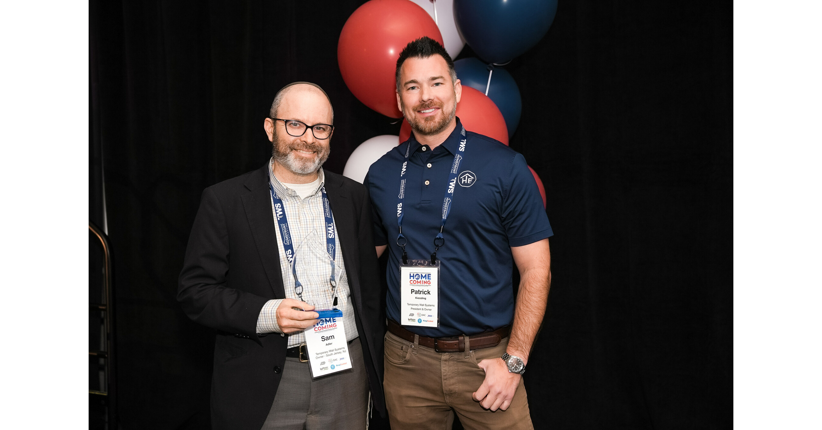Temporary Wall Systems South Jersey owner earns a CARES Award at franchisee convention