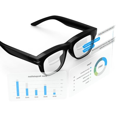 LetinAR PinTILT™ AR Optical System with Glasses
