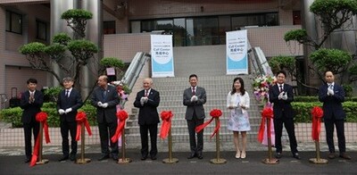 At the opening ceremony